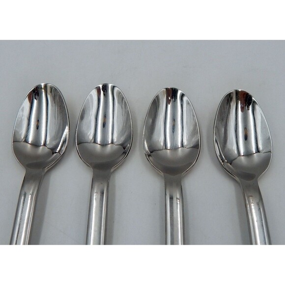 Oneida Illumina 18/10 Table Place Oval Soup Spoons Stainless Flatware 7 In - Picture 3 of 11